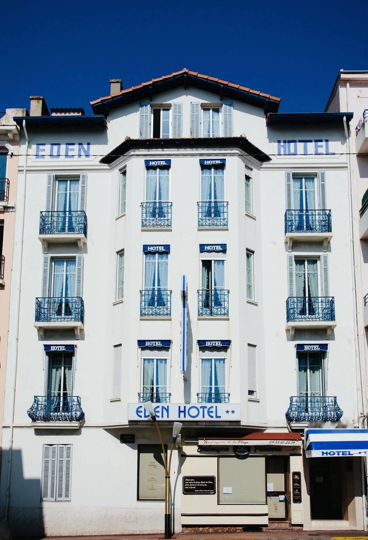 Hotel Eden - La Baigneuse Juan-les-Pins Eksteriør bilde